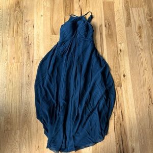 Azazie Dark Navy Ginger dress A10